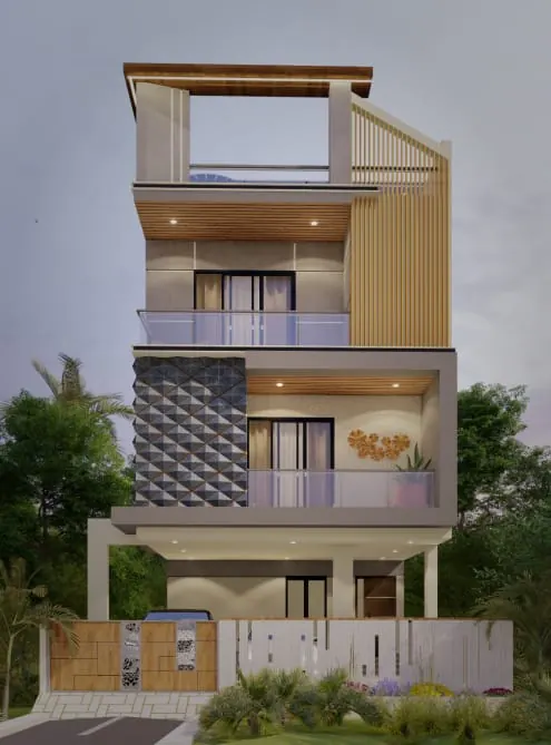 Cruzon, Kottivakkam, ECR – project by Amoldo Designs